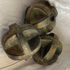 Brutalist Ceramic Art Spheres